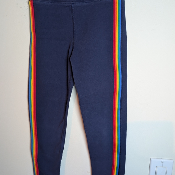 Primary Navy Dress with Rainbow Stripes - Picture 10 of 14